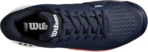 Wilson Rush Pro Ace Navy Blazer/White/Wilson Red 9.5 D (M) in Saudi Arabia