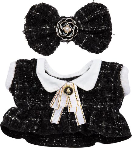 ملابس ملابس أنيقة للدمى مجموعة من ملابس الدمى التي تبلغ مساحتها 17 سم مع إكسسوارات فاتحة رومبير زرقاء + بنية (بدون دمية) in Kuwait