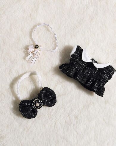 ملابس ملابس أنيقة للدمى مجموعة من ملابس الدمى التي تبلغ مساحتها 17 سم مع إكسسوارات فاتحة رومبير زرقاء + بنية (بدون دمية) in Kuwait