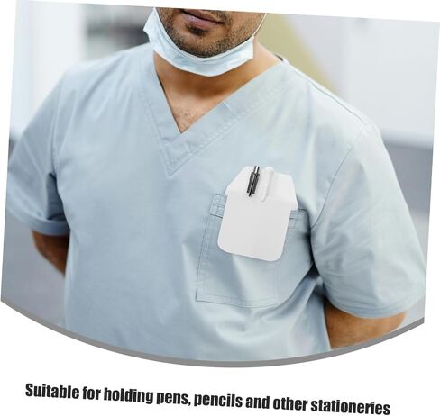 5pcs Heavy Duty Pvc Pocket Protectors Pen Holder Pouch for Nurses Doctors Office Business Conference in Saudi Arabia