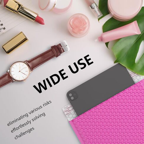 8.5 x 12 Inch Bubble Mailers 40 Pack, Waterproof Self Seal Adhesive Shipping Bags, Cushioning Padded Envelopes for Shipping, Mailing - Hot Pink in Saudi Arabia