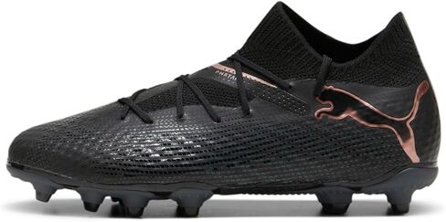 PUMA Future 7 Pro Firm Ground/Artificial Ground (Little Kid/Big Kid) Puma White/Puma Black/Poison Pink 4 Big Kid M in Saudi Arabia