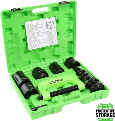OEMTOOLS 37089 مكبس كروي مشترك مع مجموعة خدمة وصلة كروية 4WD للسيارات والشاحنات، مشبك كروي مشترك C، مجموعة محول وصلة كروية علوية وسفلية in Saudi Arabia