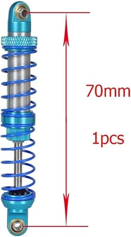 RC Car Accessories Compatible With Axial For SCX10 TRX4 D90 For 1/10 RC Car Parts Truck Crawler Adjustable 80mm 90mm 100mm 110mm 120mm Metal Shock Absorber Damper (Color : 2pcs, Size : 100) in Saudi Arabia