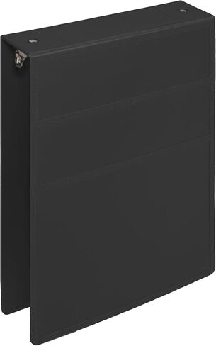 Carstens 2-Inch Heavy Duty 3-Ring Binder - Top Opening, Forest Green, Durable Plastic, Precision No-Gap Rings, Waterproof Cover, No Pockets, Holds 300 Letter Sheets, BPA-Free, Made in USA (5870-3R) in Kuwait