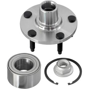 BRTEC 518517 Front Wheel hub and Bearing Assembly for Lincoln MKX 2007-2010, for Ford Edge 2007-2010 5Lugs W/ABS