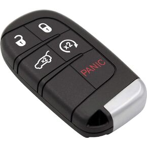 Replacement Compatible with Jeep Grand Cherokee 2014-2021 Proximity Smart Key Fob Keyless Entry Remote Control P/N: M3N-40821302 68143505AC 68143505AA 1PCS