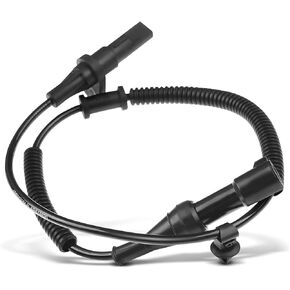 A-Premium ABS Wheel Speed Sensor Compatible with Ford Models - For Mustang 2005 2006 2007 2008 2009 2010 - Rear Driver or Passenger Side, Replace# 5R3Z2C190AA, 6R3Z2C190A
