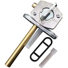 WFLNHB Gas Tank Fuel Cock Valve Petcock Switch Replacement for Arctic Cat 300 400, Replacement for Kawasaki Bayou Ninja 305 454 300 500 KLT160 KLT185 KDX200 KLX125 KLX300 KX65 2GU-24500-02