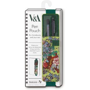 IF V & A Bookaroo Pen Pouch Morris Tulip & Willow, Yellow, One Size