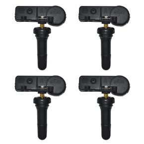 Tire Pressure Sensor 68241067AB 433MHz 4Pack, TPMS Sensor Replacement for Chrysler 300 Dodge Charger Grand Caravan Jeep Wrangler Fiat 500