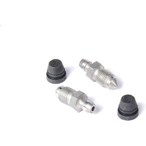 GM Genuine Parts 25900782 Front Disc Brake Caliper Bleeder Valve Kit with Bleeder Valves and Caps