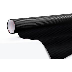 3M Di-Noc Carbon Fiber Matte Black Vinyl Car Wrap Film Sheet Roll - CA421-3ft x 4ft (12 sq/ft) (36" x 48") in Kuwait