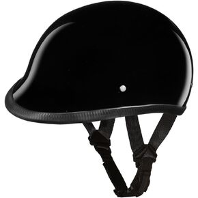 Daytona Helmets Half Shell Hawk Motorcycle Helmet DOT Approved