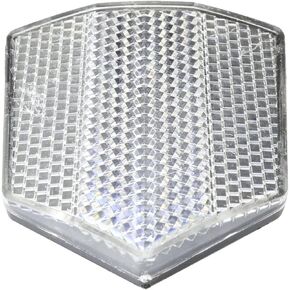 Handlebar Mount Bicycle Reflector Reflective Front Rear Warning Light Plastic Bike Accessories