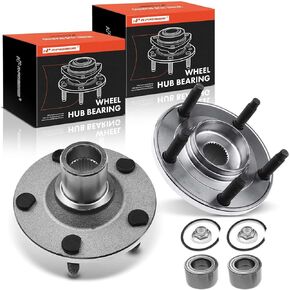 A-Premium 2 x Front Wheel Hub Assembly with 5-Lug Compatible with Ford Escape 2001-2012 & Mazda Tribute 2001-2006, Tribute 2008-2011 & Mercury Mariner 2005-2011, Replace # 518515