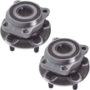 513303 x2 (Thru 01/13/2014) Front Wheel Hub and Bearing Assembly Compatible With Sub-aru 2009-2014 Forester,2013-2014 XV Crosstrek,2005-2014 Outback Legacy # HA590315 28373-FG000
