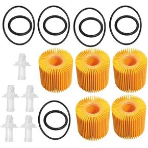 5-Pack 04152-YZZA1 04152-31090 Engine Oil Filter Oil Filters for Toyota Avalon Camry RAV4 Highlander Sienna Lexus Tacoma Venza