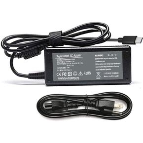 45W USB C Laptop Charger for Acer Chromebook Charger R13 11 13 15 311 315 CP311 CP713 C933 CB5-312T R751T SF713 SP714 N17Q5 N16Q14 N16Q12 N18Q1 N15Q13 PA-1450-78 A16-045N1A AC Adapter Power Cord