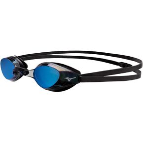 Mizuno Accel Eye Goggle, Smoke Blue, One Size Fits All