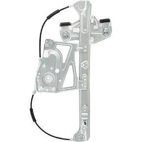BOXI 740-521 Front Right Side Power Window Regulator W/O Motor Fit for Cadillac Deville 2000-2005 excluding Armored Option/Silvery 17801303 25714289