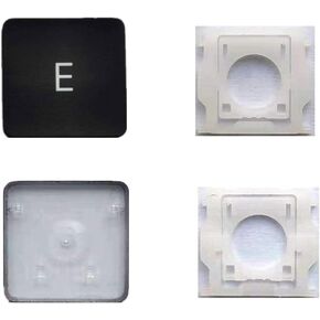 Replacement Individual E Key Cap and Hinges are Applicable for MacBook Pro/Air A2141 A2251 A2289 A2179 A2337 A2338 A2442 A2485 A2779 A2780 A2941 A2918 A2992 A2681 A2941 2019-2023 Year