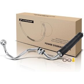 A-Premium Power Steering Pressure Hose Line Assembly Compatible with Audi A4 2002-2005 A4 A6 Quattro 2002-2006 V6 3.0L From Pump