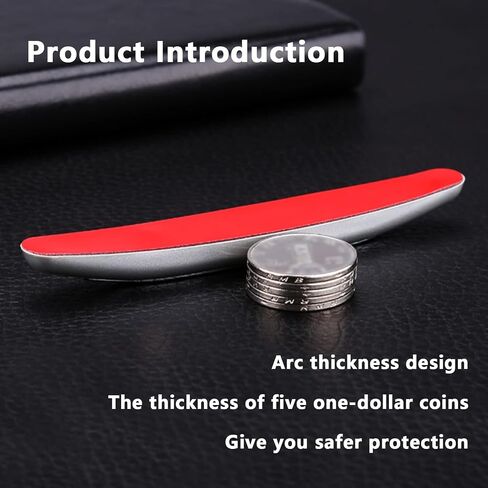 4 PCS Car Door Edge Guards, Car Side Door Protector Anti-Scratch Body Sticker Trim Decoration for Most Car SUV Pickup Truck (Black) in Saudi Arabia
