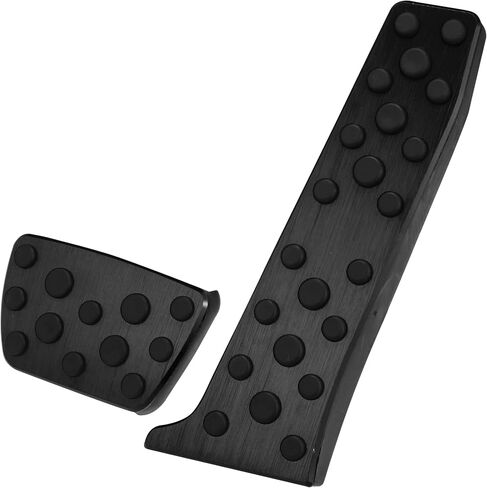Foot Pedal Cover Anti Slip Brake and Gas Pedal Pad for Toyota Camry 18-22 for Toyota Avalon 19-21 for Toyota Highlander 20-22 for Lexus ES 18-21 Aluminum Alloy Black (Set of 2) in Saudi Arabia