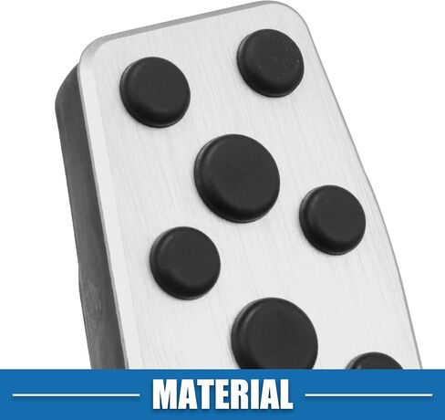 Foot Pedal Cover Anti Slip Brake and Gas Pedal Pad for Toyota Camry 18-22 for Toyota Avalon 19-21 for Toyota Highlander 20-22 for Lexus ES 18-21 Aluminum Alloy Black (Set of 2) in Saudi Arabia