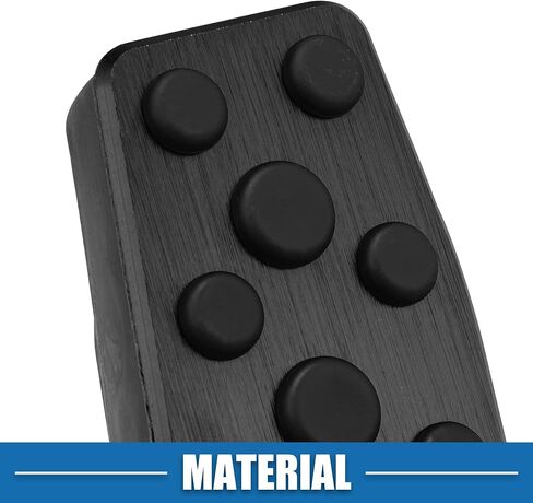 Foot Pedal Cover Anti Slip Brake and Gas Pedal Pad for Toyota Camry 18-22 for Toyota Avalon 19-21 for Toyota Highlander 20-22 for Lexus ES 18-21 Aluminum Alloy Black (Set of 2) in Saudi Arabia