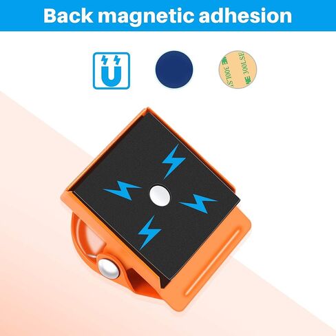 24 قطعة من المشابك المغناطيسية، مشابك معدنية مغناطيسية، مشبك مغناطيس حائطي للثلاجة، مشابك مذكرة مذكرة، مشابك معدنية مغناطيسية، متعددة الألوان in Kuwait