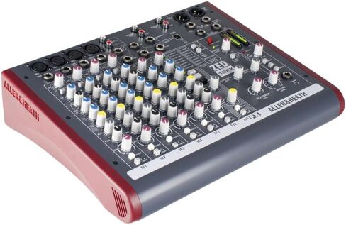 Allen & Heath Mixer ZED10FX Multipurpose Audio Mixer for Live Sound and Recording Bundle with 2x Pig Hog PHM15 8mm XLR Microphone Cable 15ft, Power Cable & Liquid Audio Polishing Cloth in Saudi Arabia
