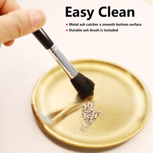 5 in1Incense Burner,Palo Santo Holder,Sage Holder, Incense Holder with Ash Catcher for Incense Sticks,Coil Incense,Incense Cones in Devotional Area, Yoga, Meditation Room Home Décor (Oval) in Saudi Arabia