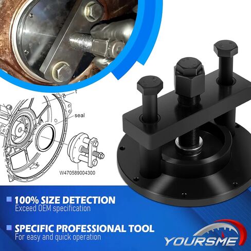 Yoursme W470589004300 Rear Crankshaft Oil Seal Remover and Installer Tool Kit for Detroit Diesel DD13 DD15 DD16 Engines in Saudi Arabia