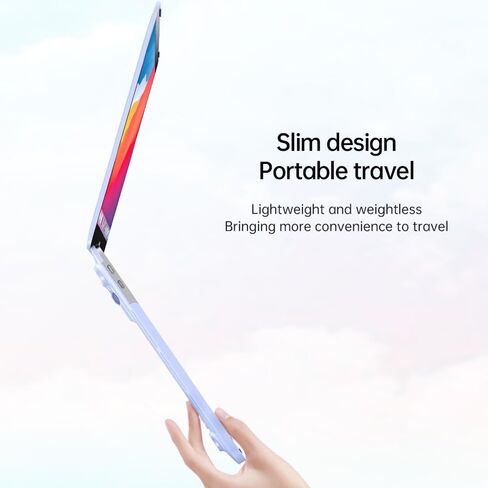 مناسب لجهاز MacBook Air 13 بوصة باللون الأسود مع حامل موديل A2337 A2179 A1932, 2022 2021 2020 2019 2018 in Kuwait