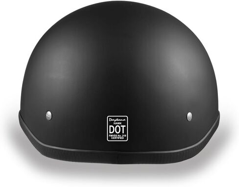 Daytona Helmets Half Shell Hawk Motorcycle Helmet DOT Approved in Saudi Arabia