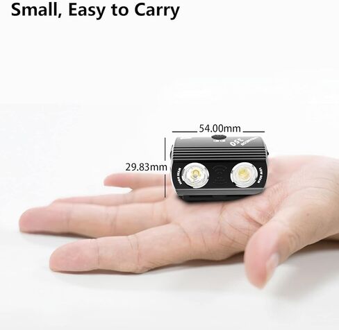 Volo URBANEON 350 أضواء أمامية للدراجة لركوب الدراجات ليلاً، مصباح أمامي LED لركوب الدراجات، مصباح رأس صغير قابل لإعادة الشحن للدراجات، 2 شعاع، ملحقات ركوب الدراجات الآمنة، خوذة الطريق MTB، سكوتر الجبل in Kuwait