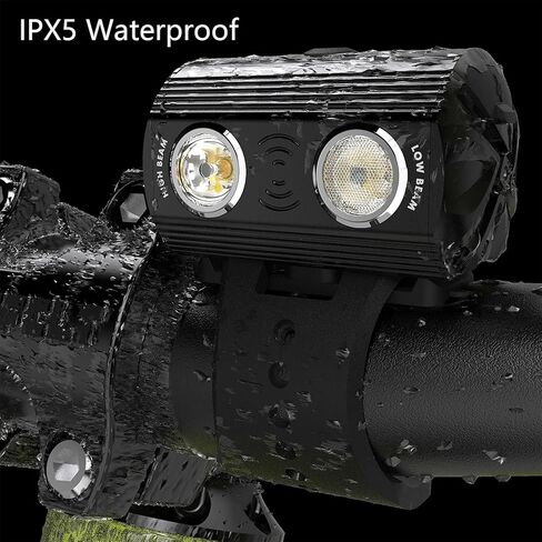 Volo URBANEON 350 أضواء أمامية للدراجة لركوب الدراجات ليلاً، مصباح أمامي LED لركوب الدراجات، مصباح رأس صغير قابل لإعادة الشحن للدراجات، 2 شعاع، ملحقات ركوب الدراجات الآمنة، خوذة الطريق MTB، سكوتر الجبل in Kuwait