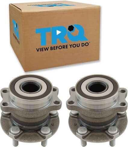 TRQ Rear Wheel Hub & Bearing Assembly Pair LH & RH Sides for Crosstrek Forester in Kuwait