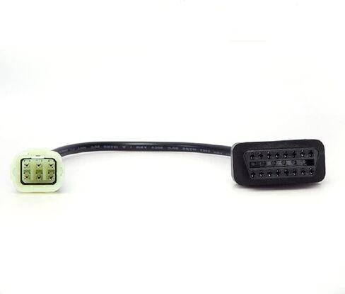 Motorcycle 6Pin to OBD2 Diagnostic Scanner Adapter Cable for K-T-M Motorbike, Compatible with Elm327 Diagnostic Scanner for Programming Reading Code ECU Tune in Saudi Arabia