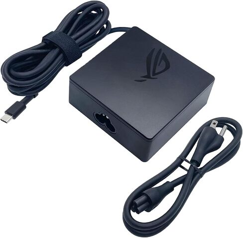 شاحن USB-C 100 واط لجهاز ASUS ROG: محول تيار متردد للكمبيوتر المحمول A20-100P1A متوافق مع ASUS ROG Flow X13 Z13 GZ301 GV301 G533QM GA401QM GA503QM GX703HS ZenBook 14X 14 UM5401QA UM425QA UX425QA - 20V 5A in Saudi Arabia