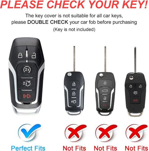 Compatible with Tesla Model X Key Fob Cover with Leather Keychain Accessories, Premium Soft TPU Full Protection Car Key Case Shell, 3-Buttons Remote Smart Key Protector Holder (Silver) in Kuwait