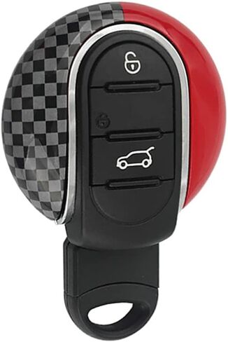 QIDIAN Car Key Shell Fob Case Cover Chain Rope Keychain Slim Design Alloy for Cooper Clubman F54 F55 F56 F57 F60 Countryman in Saudi Arabia