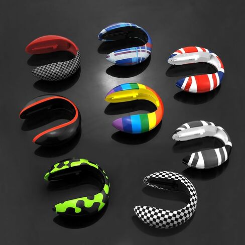 QIDIAN Car Key Shell Fob Case Cover Chain Rope Keychain Slim Design Alloy for Cooper Clubman F54 F55 F56 F57 F60 Countryman in Saudi Arabia