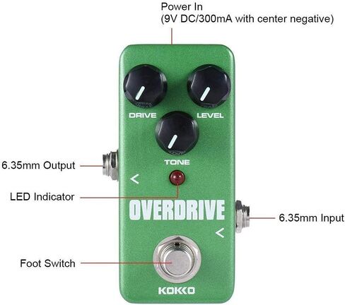 JUMP KOKKO Electric Guitar Effect Pedal True Bypass Full Metal Shell (PHASER) in Saudi Arabia