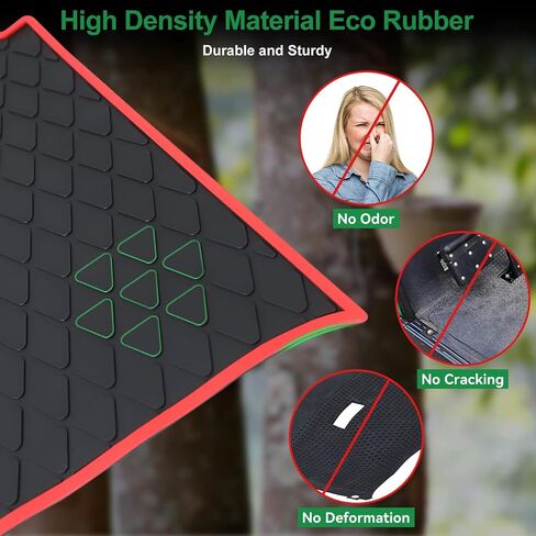 EZGO TXT Floor Mat, Full Coverage Golf Cart Floor Mat Liner Replacement for EZGO TXT, Express S4 (2012-2020), Workhorse,Valor, Star Classic 36V Models Non-Slip&Easy to Clean Black in Saudi Arabia