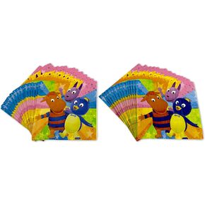 Nick Jr Backyardigans Birthday Party Lunch Napkins for 16 (32 Napkin Set)