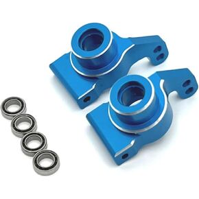 RC Spare Part Compatible with WLtoys 1/14 144016 124016 for RIaarIo XDKJ-001 1/12 Rc Car Accessories Parts Rear Cup Bearings Set
