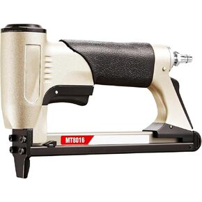 Pneumatic Upholstery Stapler Heavy-Duty MT8016 21 Gauge Pneumatic Staple Gun Pneumatic Fine Wire Staple Gun1/4-Inch to 5/8-Inch Length